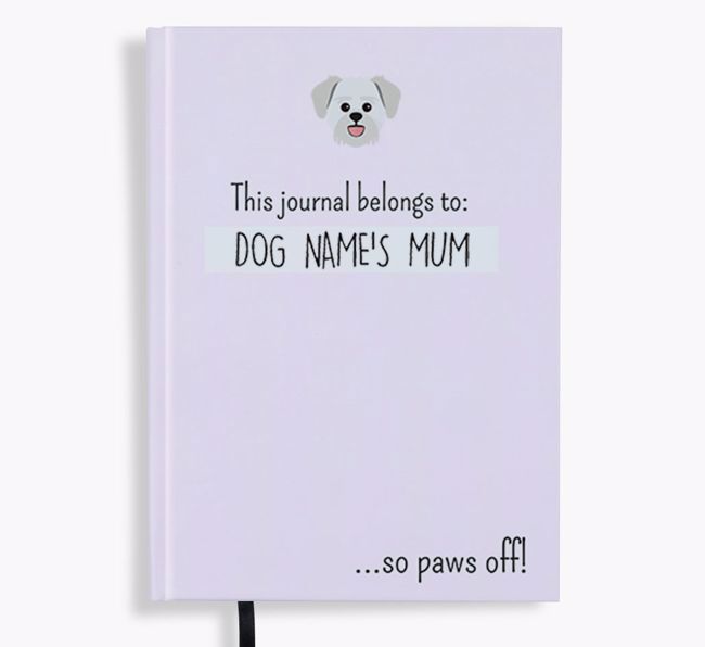 This Journal Belongs to: Personalised {breedShortName} Notebook